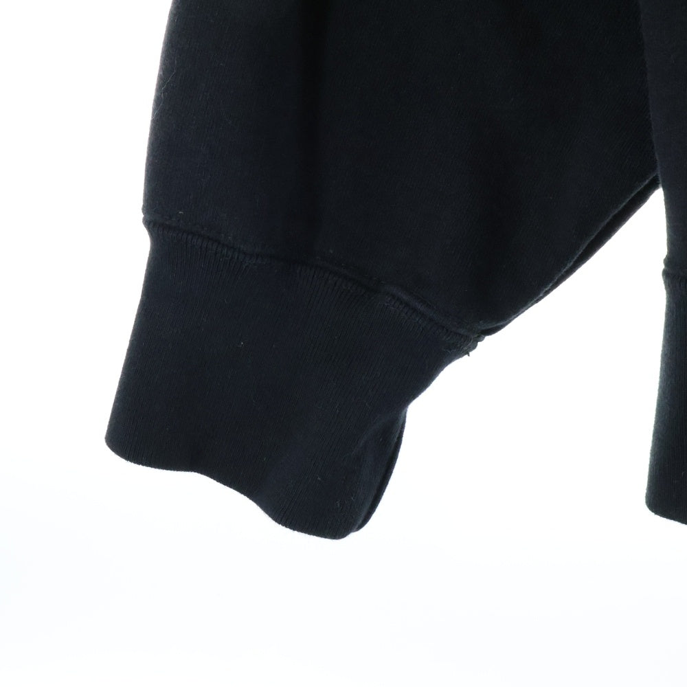 SUPREME(シュプリーム) 22AW Satin Applique Hooded Sweatshirt Mint サテンアップリケ バックロゴスウェット プルオーバーパーカー ブラック