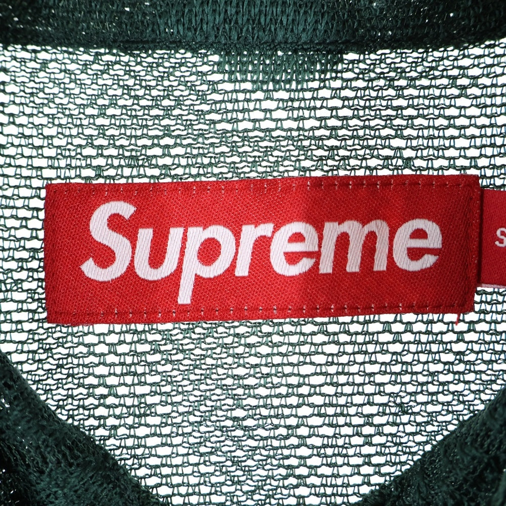 SUPREME(シュプリーム) 25SS Last Supper Lace S/S Shirt ラスト サパー レース 半袖シャツ ダークグリーン
