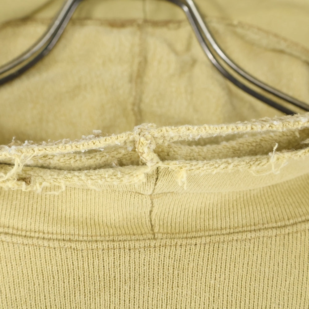 STUSSY(ステューシー) 80S VINTAGE OLD ヴィンテージ オールド ストックロゴ刺繍 スウェット プルオーバーパーカー ベージュ