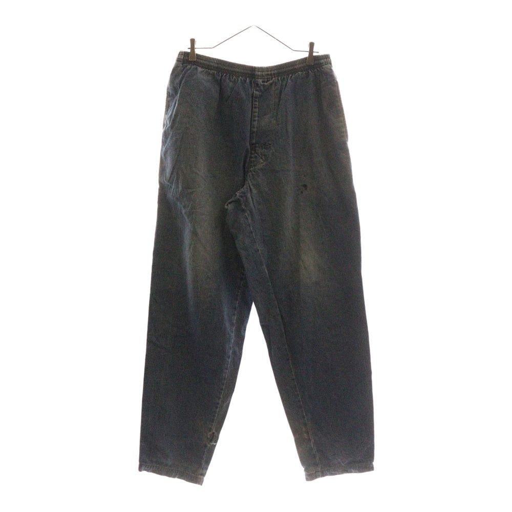 STUSSY(ステューシー) 90S VINTAGE OLD ヴィンテージ オールド リブ ストレート デニムパンツ インディゴ