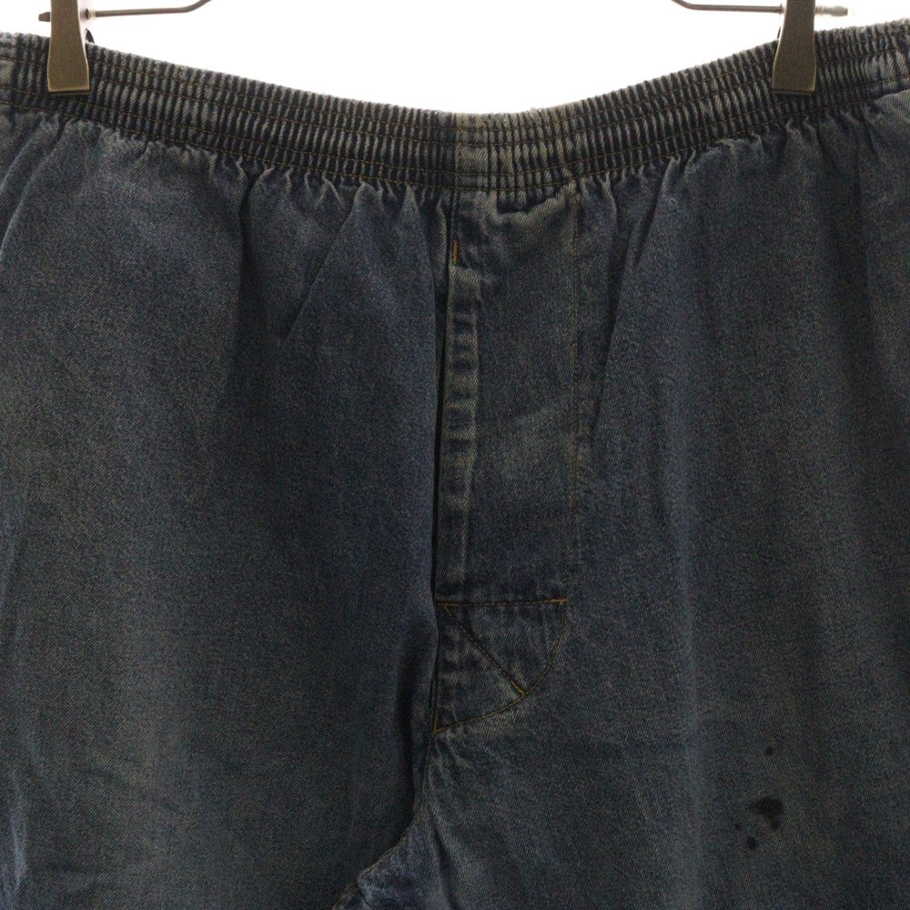 STUSSY(ステューシー) 90S VINTAGE OLD ヴィンテージ オールド リブ ストレート デニムパンツ インディゴ