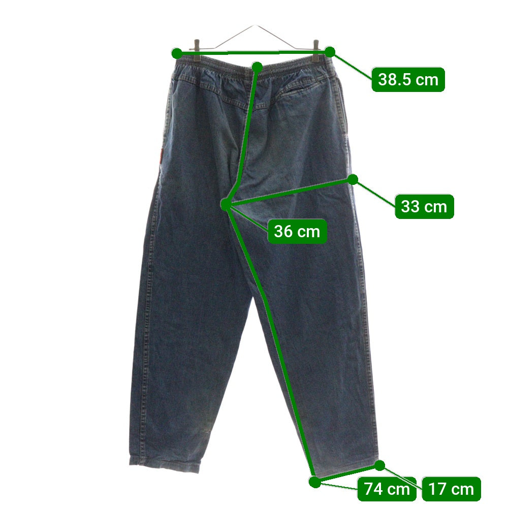 STUSSY(ステューシー) 90S VINTAGE OLD ヴィンテージ オールド リブ ストレート デニムパンツ インディゴ