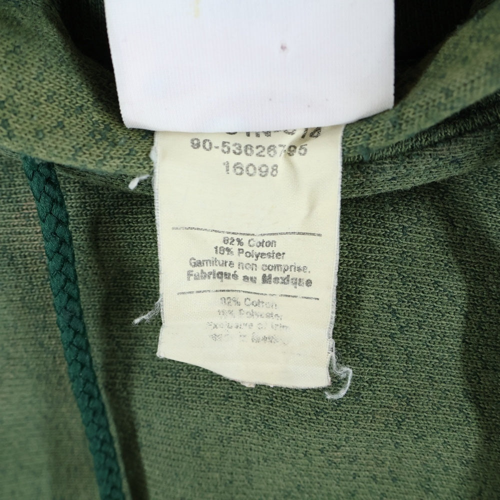 CHAMPION(チャンピオン) 90S VINTAGE リバースウィーブ スウェット プルオーバーパーカー グリーン