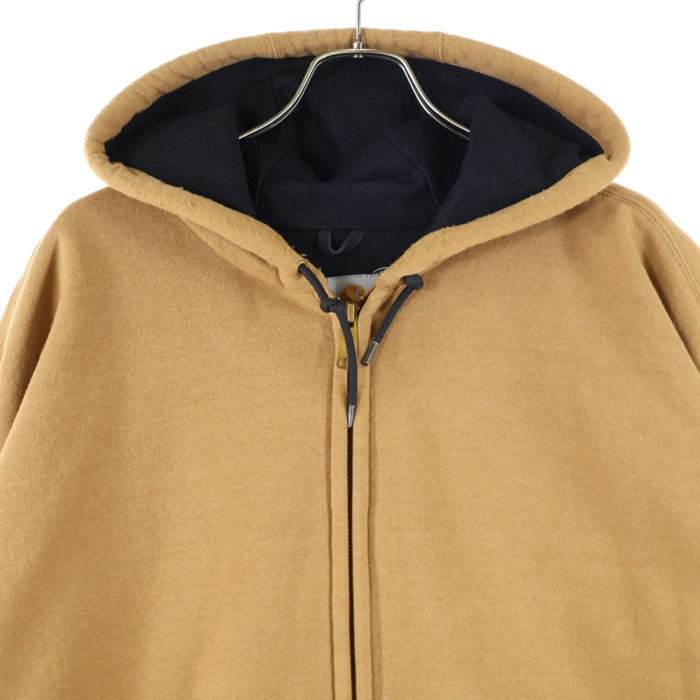 CARHARTT(カーハート) 90S VINTAGE USA製 ヴィンテージ ジップアップ スウェット パーカー ブラウン