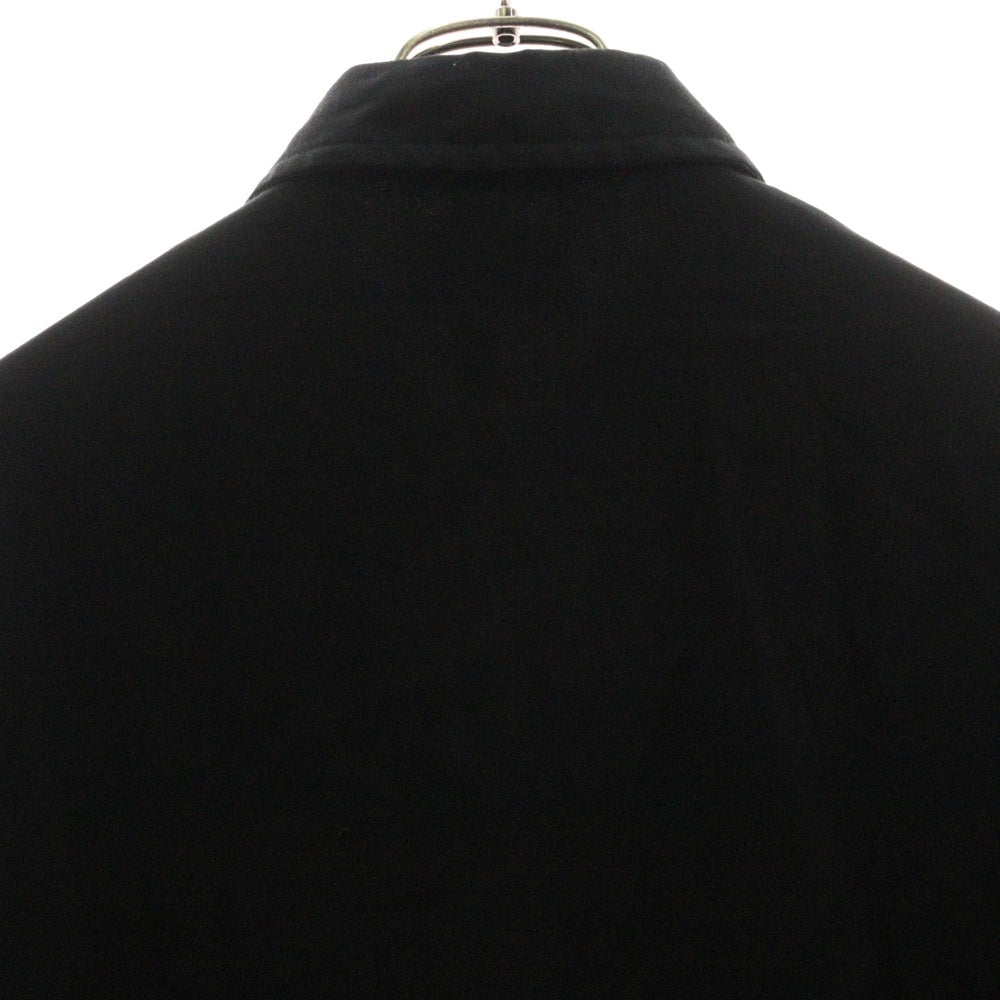 RADIALL(ラディアル) 12SS フロント刺繍 レーヨン スウィングトップ ジャケット ブラック RAD-12SS-JK005