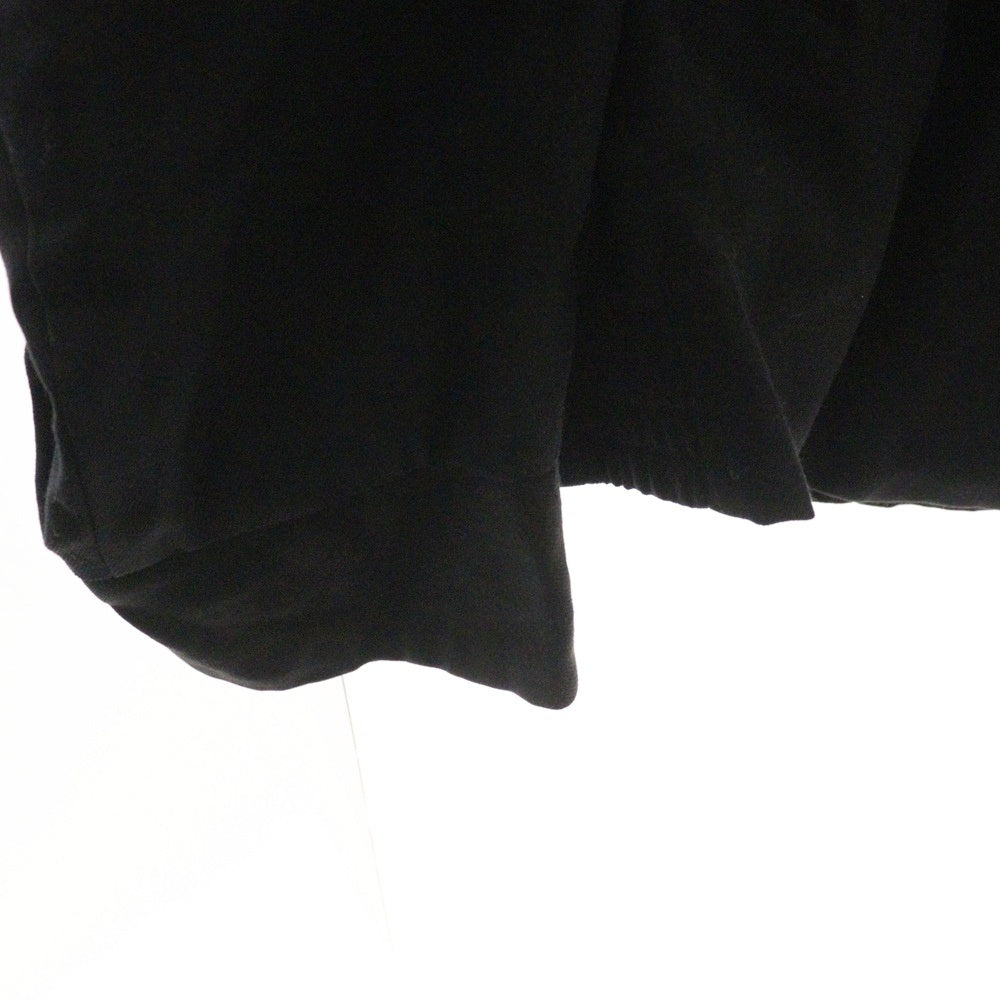 RADIALL(ラディアル) 12SS フロント刺繍 レーヨン スウィングトップ ジャケット ブラック RAD-12SS-JK005