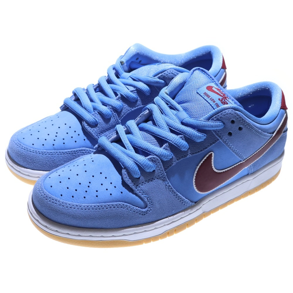 NIKE SB(ナイキエスビー) DUNK LOW PRO PHILADELPHIA PHILLIES ダンクロー プロ フィラデルフィア フィリーズ ローカットスニーカー ブルー US9/27cm DQ4040-400