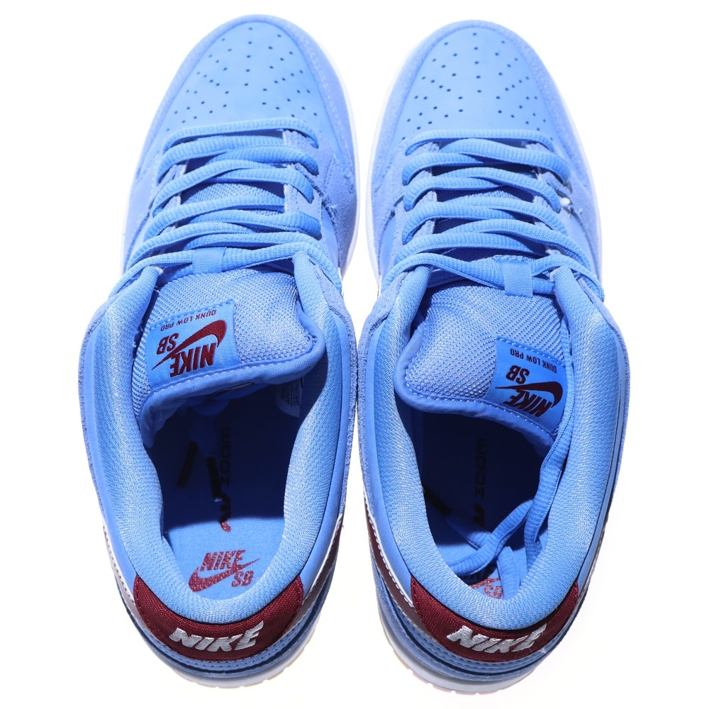 NIKE SB(ナイキエスビー) DUNK LOW PRO PHILADELPHIA PHILLIES ダンクロー プロ フィラデルフィア フィリーズ ローカットスニーカー ブルー US9/27cm DQ4040-400