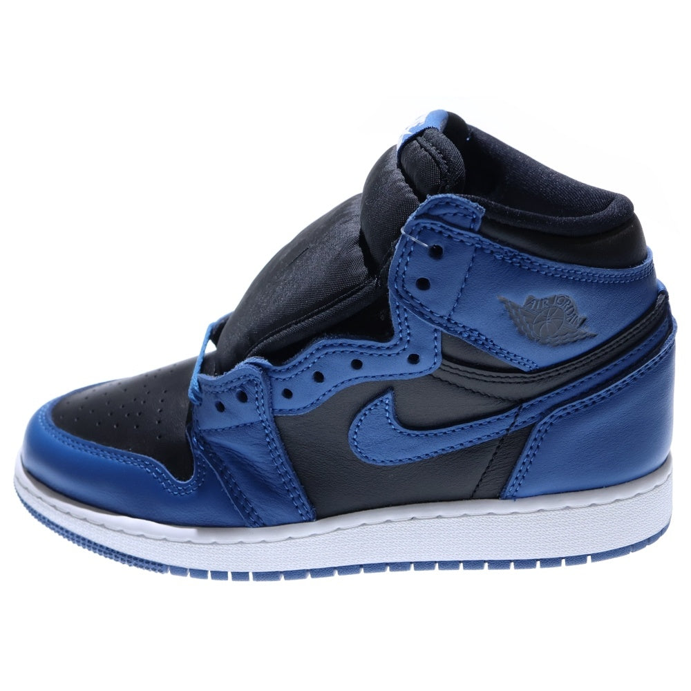 NIKE(ナイキ) AIR JORDAN 1 RETRO HIGH OG GS Dark Marina Blue エアジョーダン1 ダークマリーナブルー ハイカットスニーカー レディース US5Y/23.5cm 575441-404