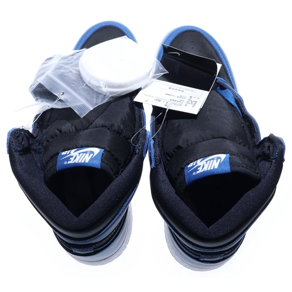 NIKE(ナイキ) AIR JORDAN 1 RETRO HIGH OG GS Dark Marina Blue エアジョーダン1 ダークマリーナブルー ハイカットスニーカー レディース US5Y/23.5cm 575441-404