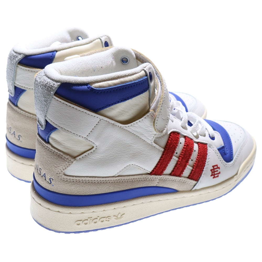 adidas(アディダス) ×Eric Emanuel FORUM 84 HIGH X エリックエマニュエル フォーラム ハイカットスニーカー ホワイト US9.5/27.5cm GW7789