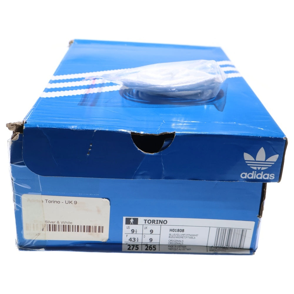 adidas(アディダス) TORINO トリノ スウェードレザー ローカットスニーカー ブルー US9.5/27.5cm H01808