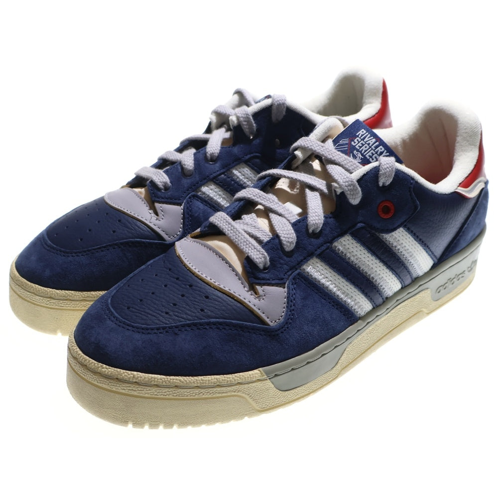 adidas(アディダス) ×Extra Butter RIVALRY LOW エクストラバター ライバルリー スウェードレザー ローカットスニーカー ネイビー US9.5/27.5cm ID2870