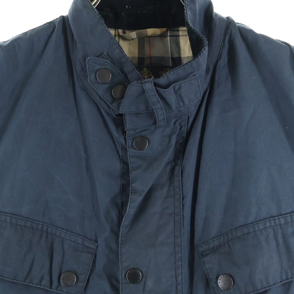 Barbour(バブアー) フロントボタン チェックライニング カーゴベスト ブラック MWX0520NY51