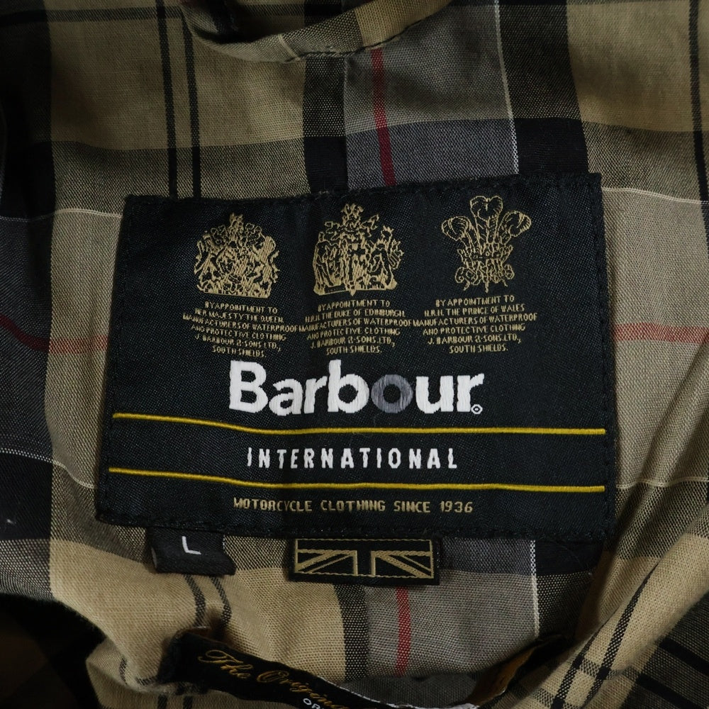 Barbour(バブアー) フロントボタン チェックライニング カーゴベスト ブラック MWX0520NY51