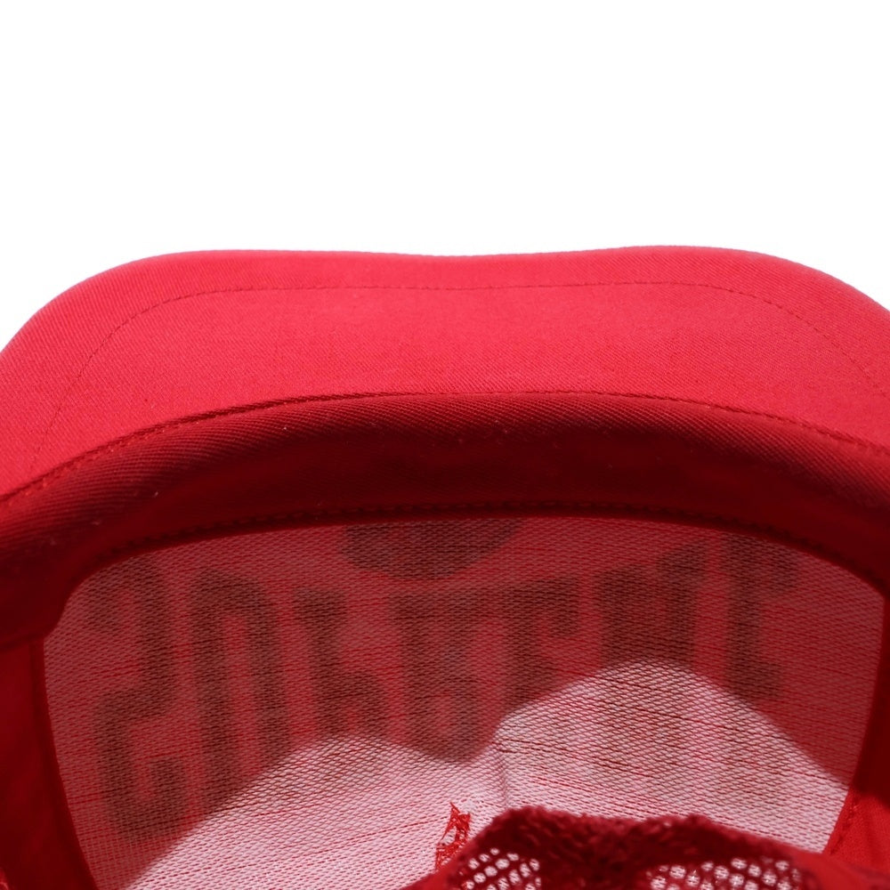 SUPREME(シュプリーム) 10SS Puma 5 Panel Cap フロントロゴ 5パネル メッシュキャップ レッド