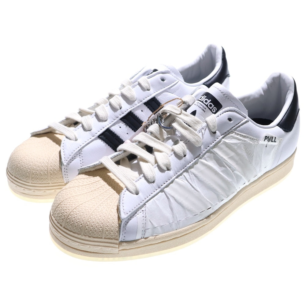 adidas(アディダス) ×TAEGEUKDANG SUPERSUTAR テグッタン スーパースター ローカットスニーカー ホワイト US8.5/26.5cm HQ3612