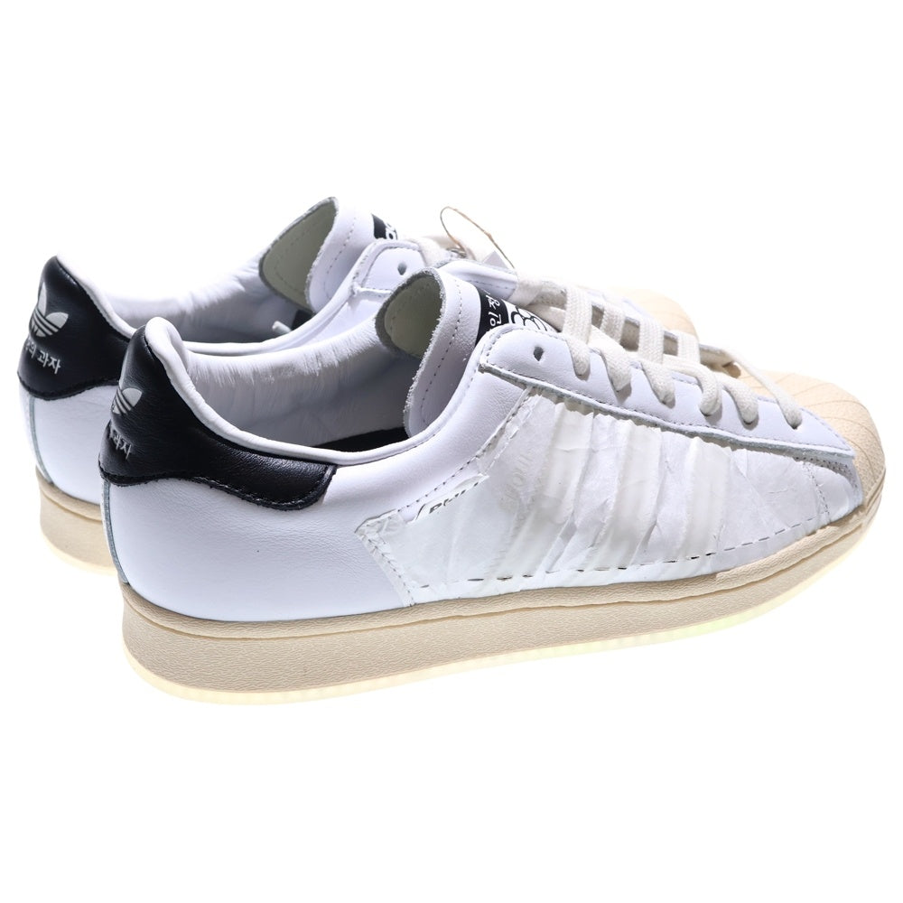 adidas(アディダス) ×TAEGEUKDANG SUPERSUTAR テグッタン スーパースター ローカットスニーカー ホワイト US8.5/26.5cm HQ3612