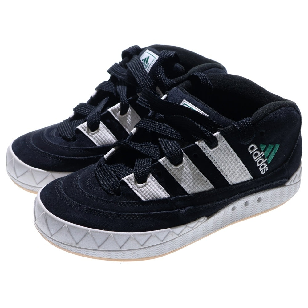 adidas(アディダス) ×atmos EXCLUSIVE ADIMATIC MID アトモス別注 アディマティック ミッドカットスニーカー ブラック US8.5/26.5cm IF6289