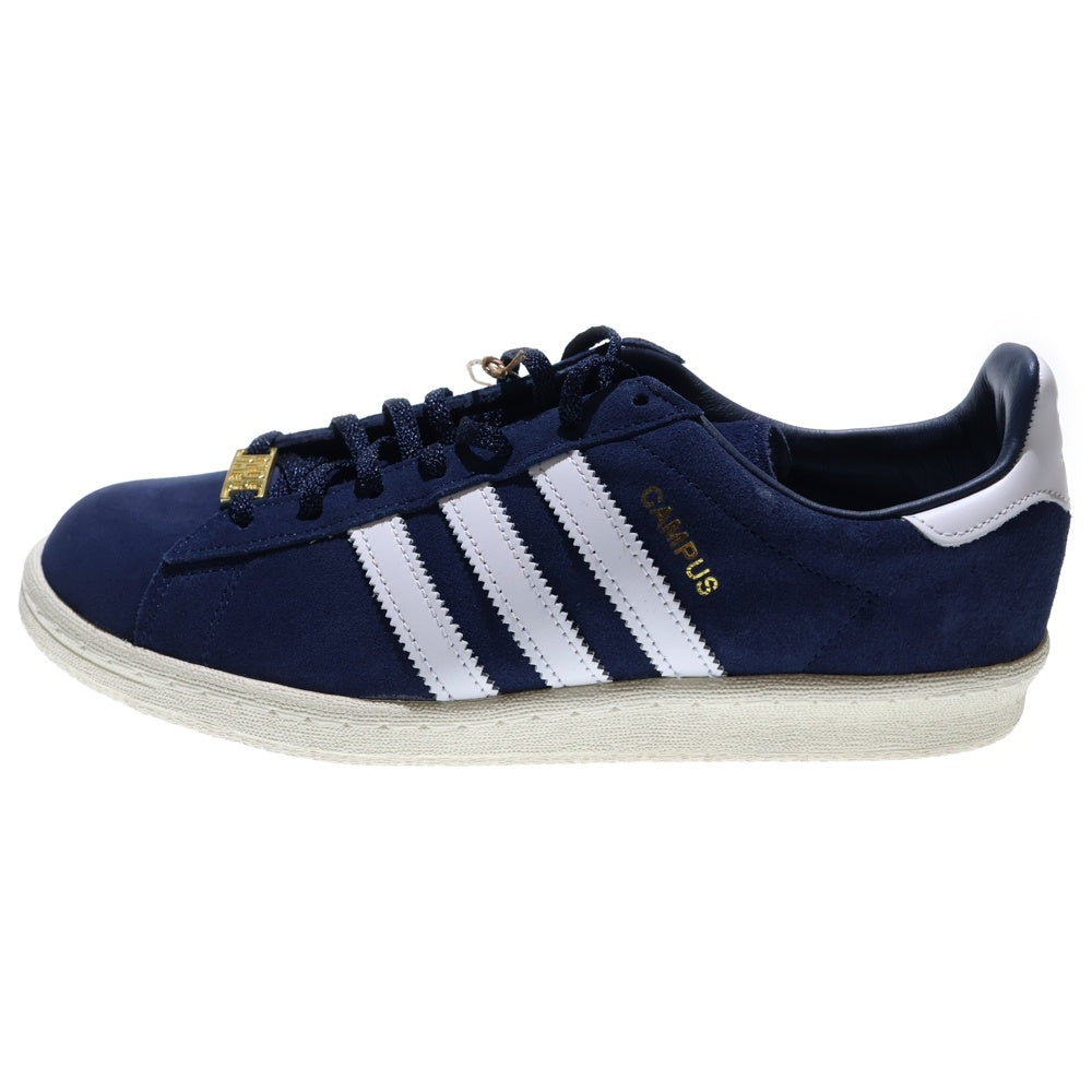 adidas(アディダス) ×A BATHING APE CAMPUS 80S アベイシングエイプ キャンパス ローカットスニーカー ネイビー US9/27cm ID4770
