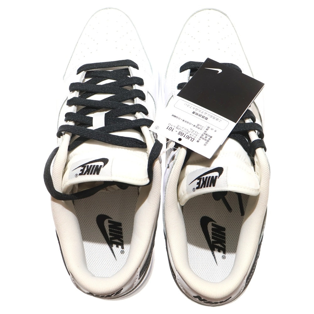 NIKE(ナイキ) DUNK LOW ダンク ローカットスニーカー ホワイト/ブラック US9/27cm DJ6188-101