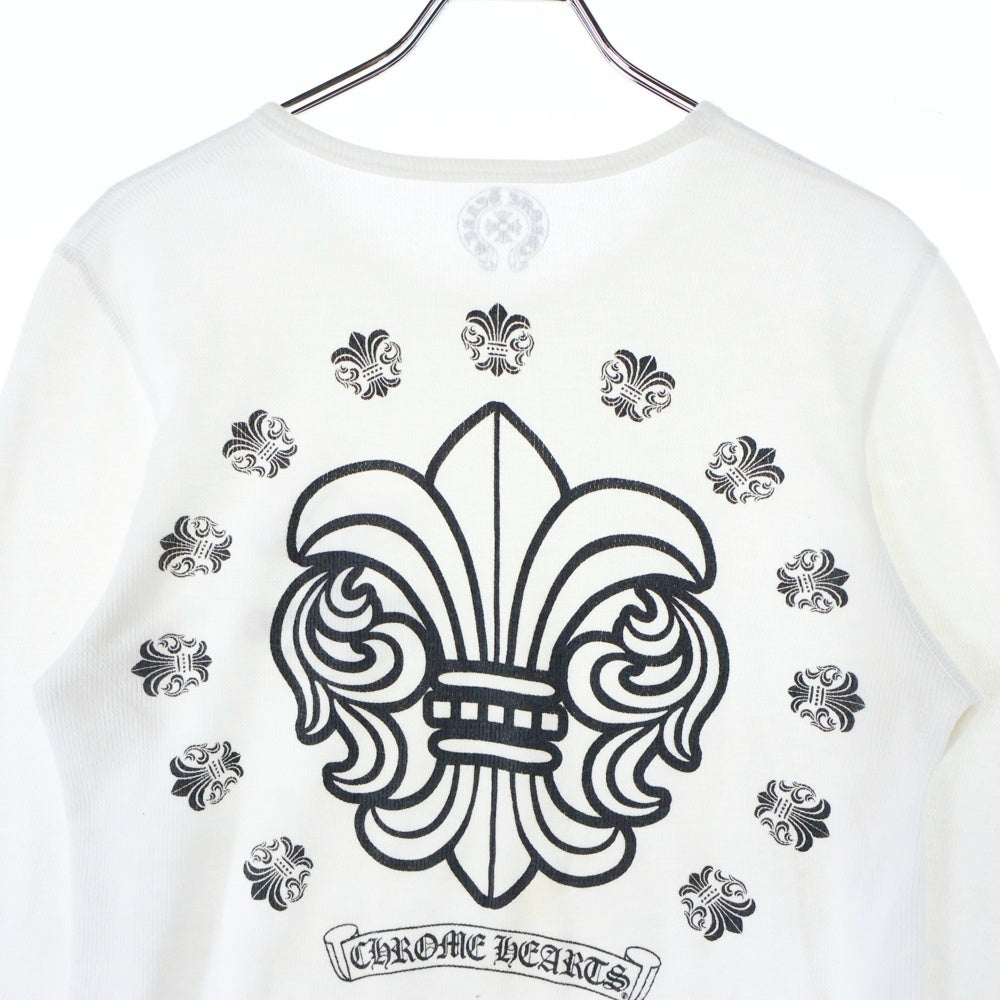CHROME HEARTS クロムハーツ 長袖カットソー ホワイト 中古・古着通販】CHROME HEARTS (クロムハーツ) 長袖カットソー