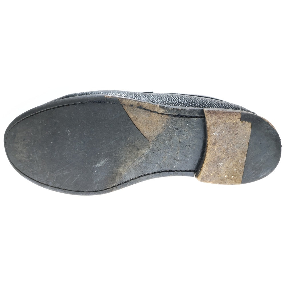 LOUIS VUITTON(ルイヴィトン) ×NBA エヌビーエー LVローファーライン モノグラム コインローファー ドレスシューズ ブラック