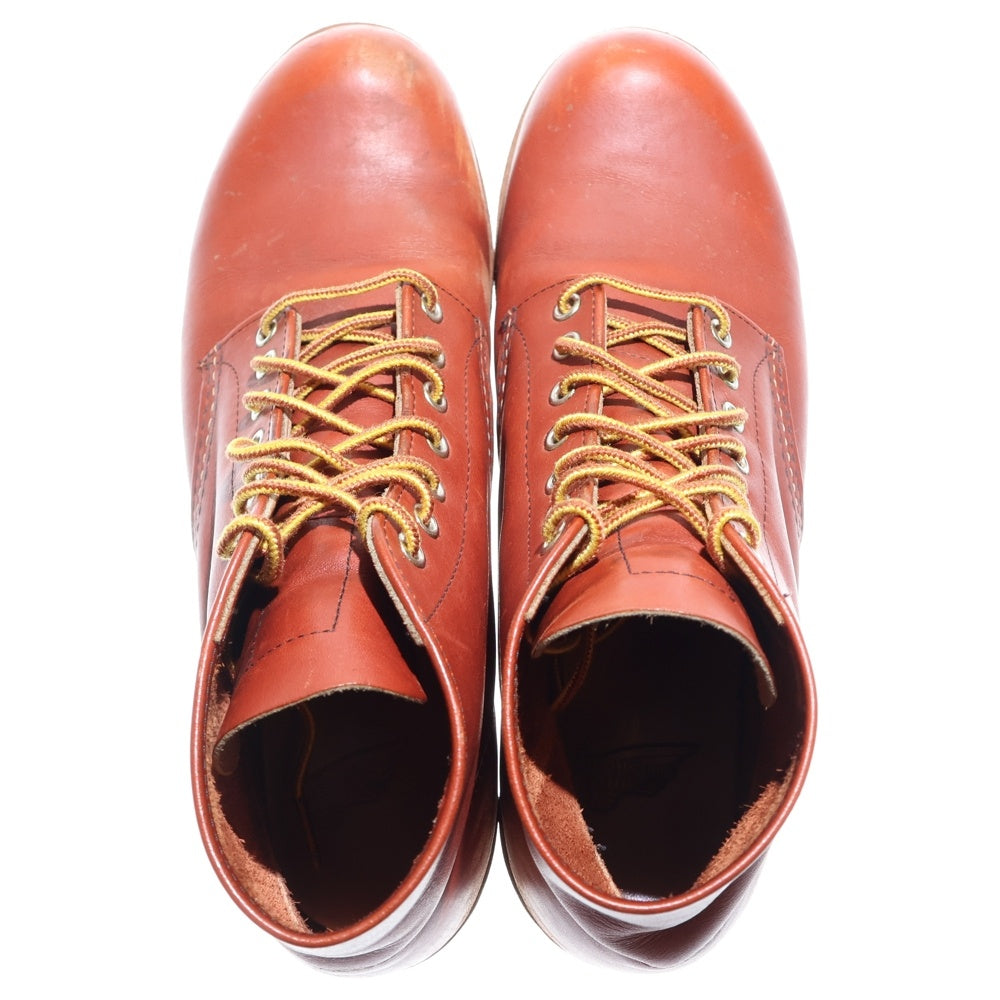 RED WING(レッド ウイング) 8166 CLASSIC ROUND TOE 6INCH クラシック ラウンドトゥ レザー ブーツ ブラウン