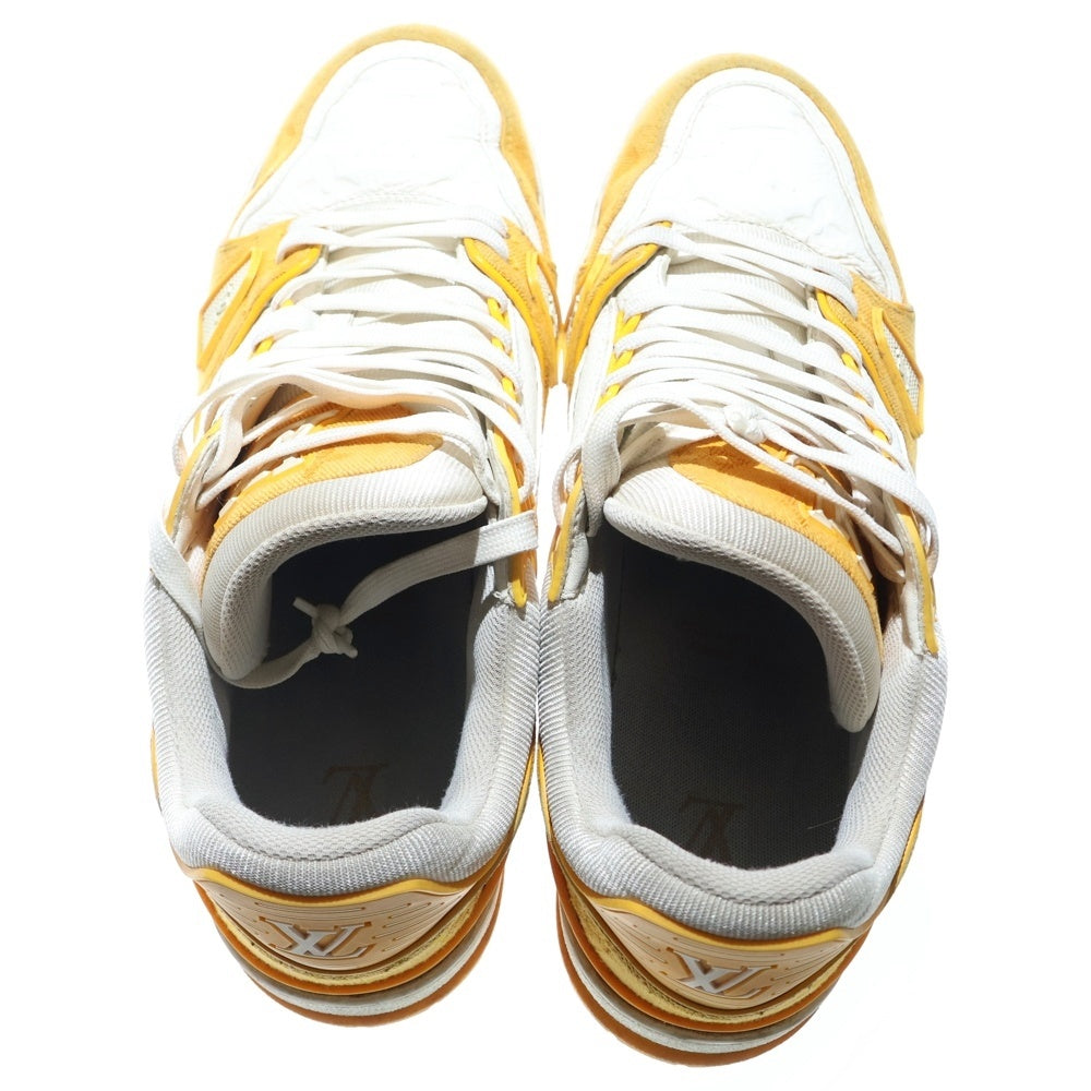 LOUIS VUITTON(ルイヴィトン) 22AW LV Trainer Line Sneaker LVトレイナー モノグラム ローカットスニーカー イエロー