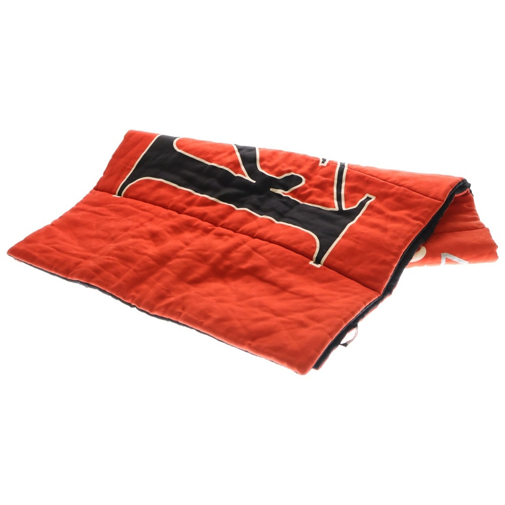 BALENCIAGA(バレンシアガ) Paris France Scarf パリ フランス キルティング スカーフ マフラー レッド/ブラック