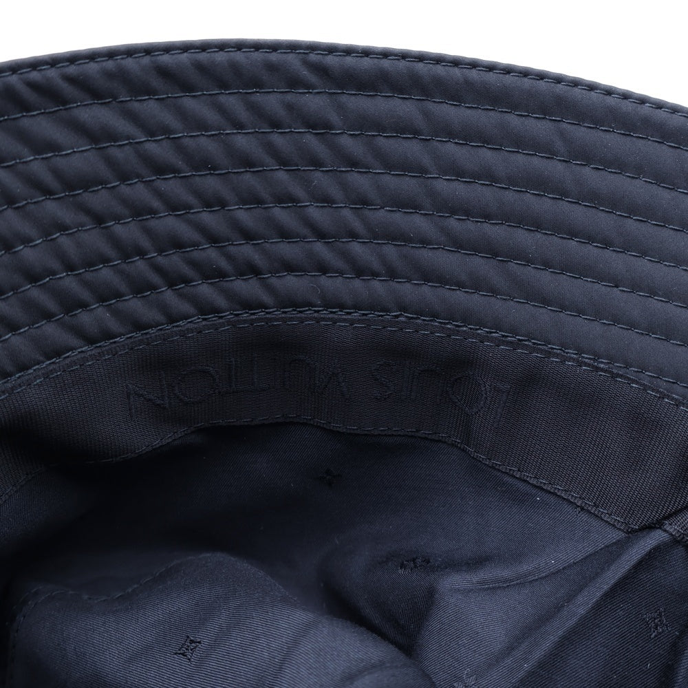 LOUIS VUITTON(ルイヴィトン) LVスマッシュ レイン S00 刺繍 バケットハット ブラック M7725M