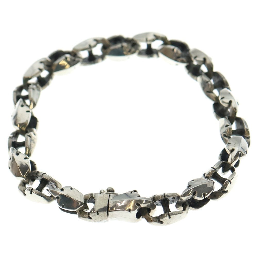 CHROME HEARTS(クロムハーツ) ダブルフレアニー リンク ブレスレット シルバー 20LINK