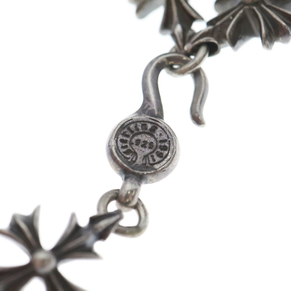 CHROME HEARTS(クロムハーツ) 9LINK CO CH PLUS カットアウトCHプラス シルバーブレスレット