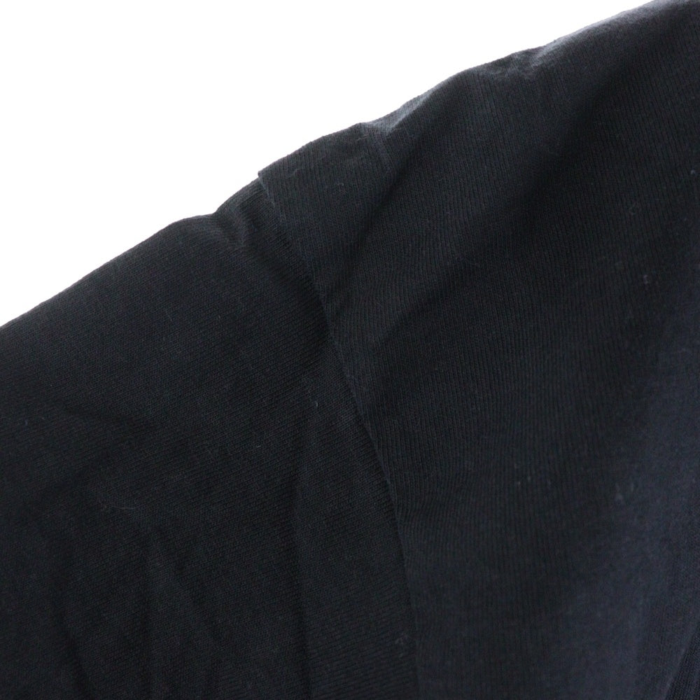 CHROME HEARTS(クロムハーツ) OLD オールド ホースシュー スター プリント クルーネック ロングスリーブ 長袖 Tシャツカットソー ブラック