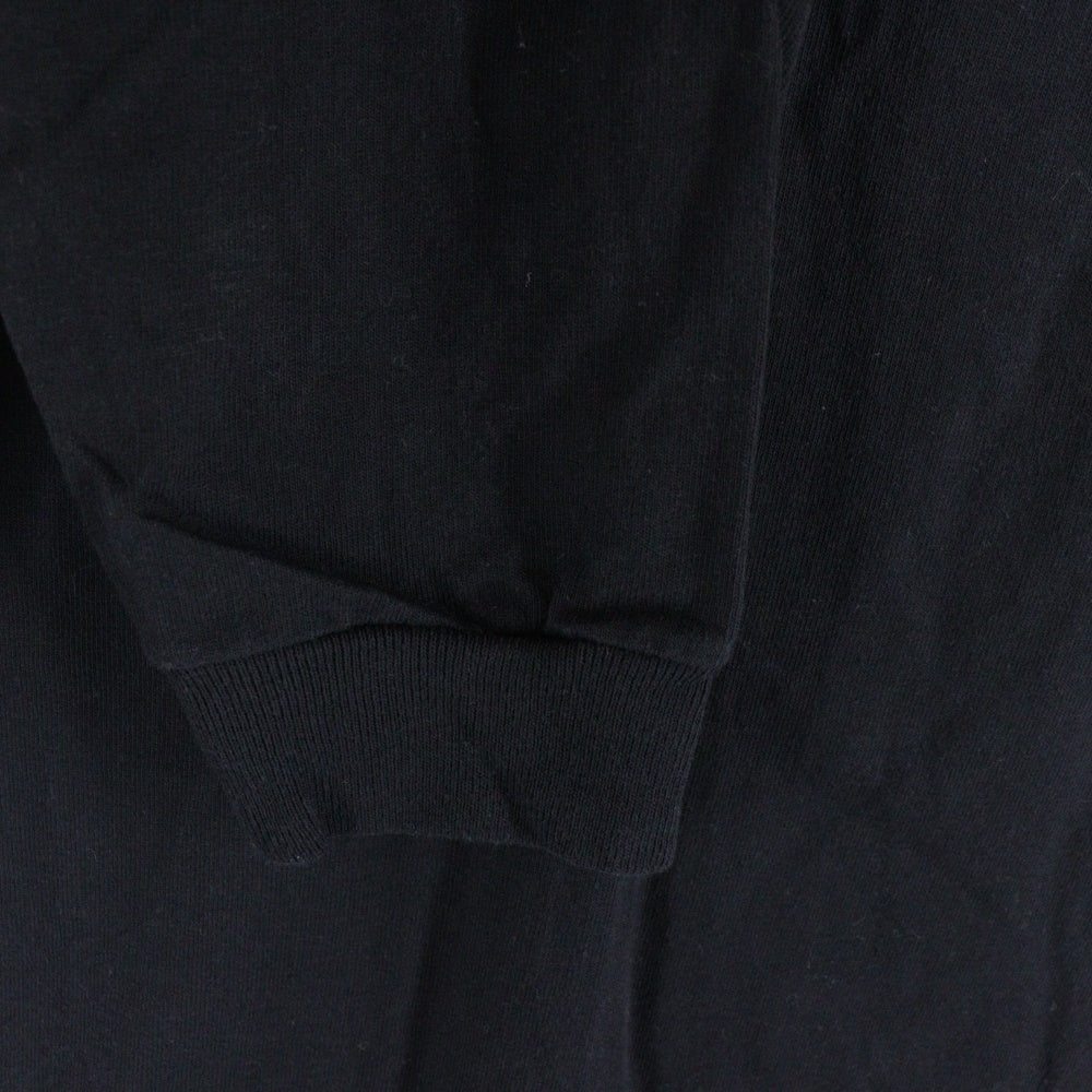 CHROME HEARTS(クロムハーツ) OLD オールド ホースシュー スター プリント クルーネック ロングスリーブ 長袖 Tシャツカットソー ブラック