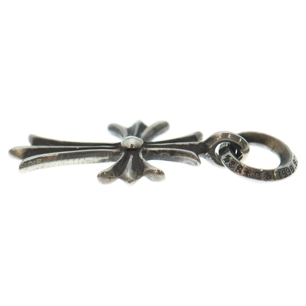 CHROME HEARTS(クロムハーツ) TINY CH CROSS タイニーCHクロス チャーム ネックレストップ シルバー BCA382