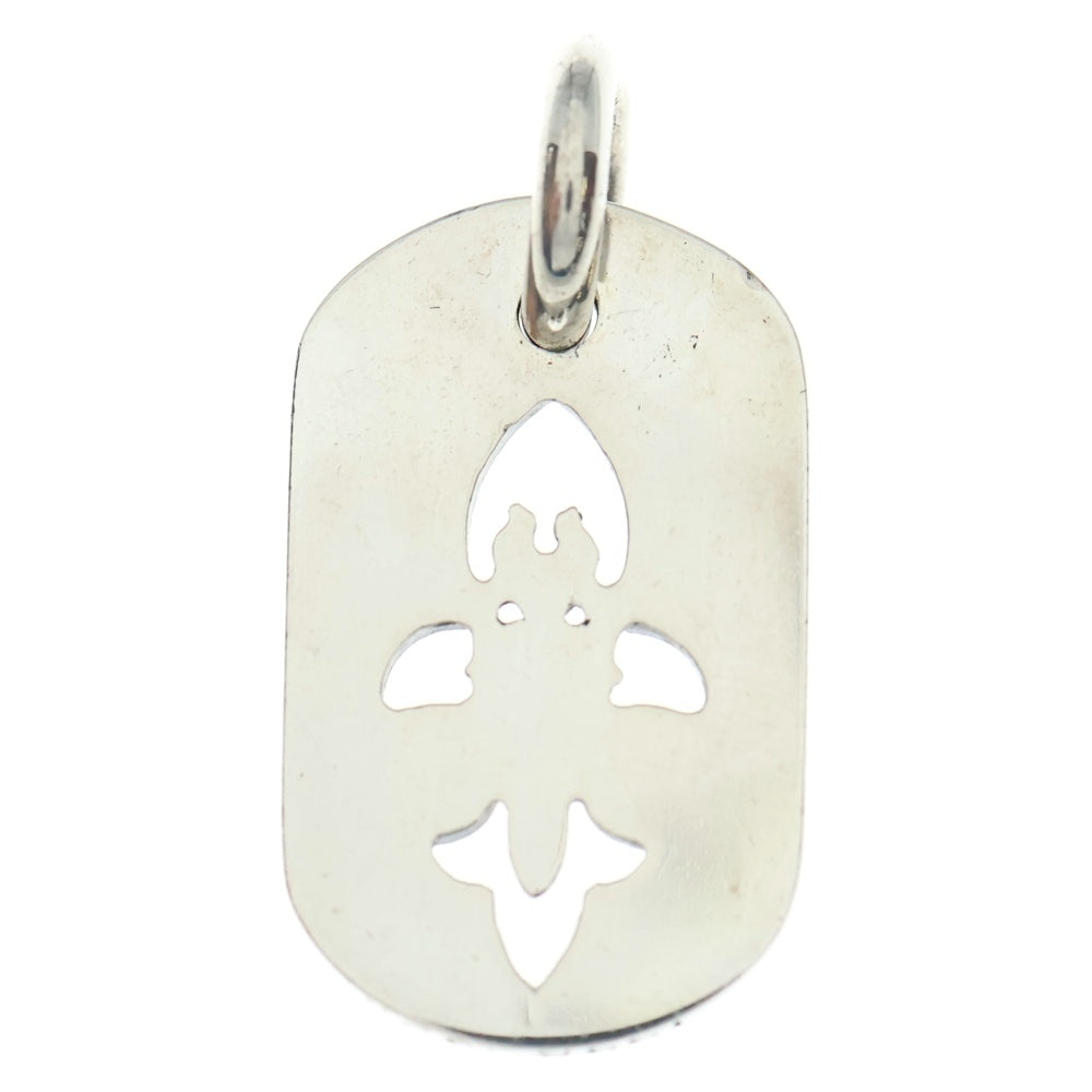 CHROME HEARTS(クロムハーツ) D TAG SML FLE DAG フレアダガードッグタグ スモールドッグタグ ネックレストップ シルバー