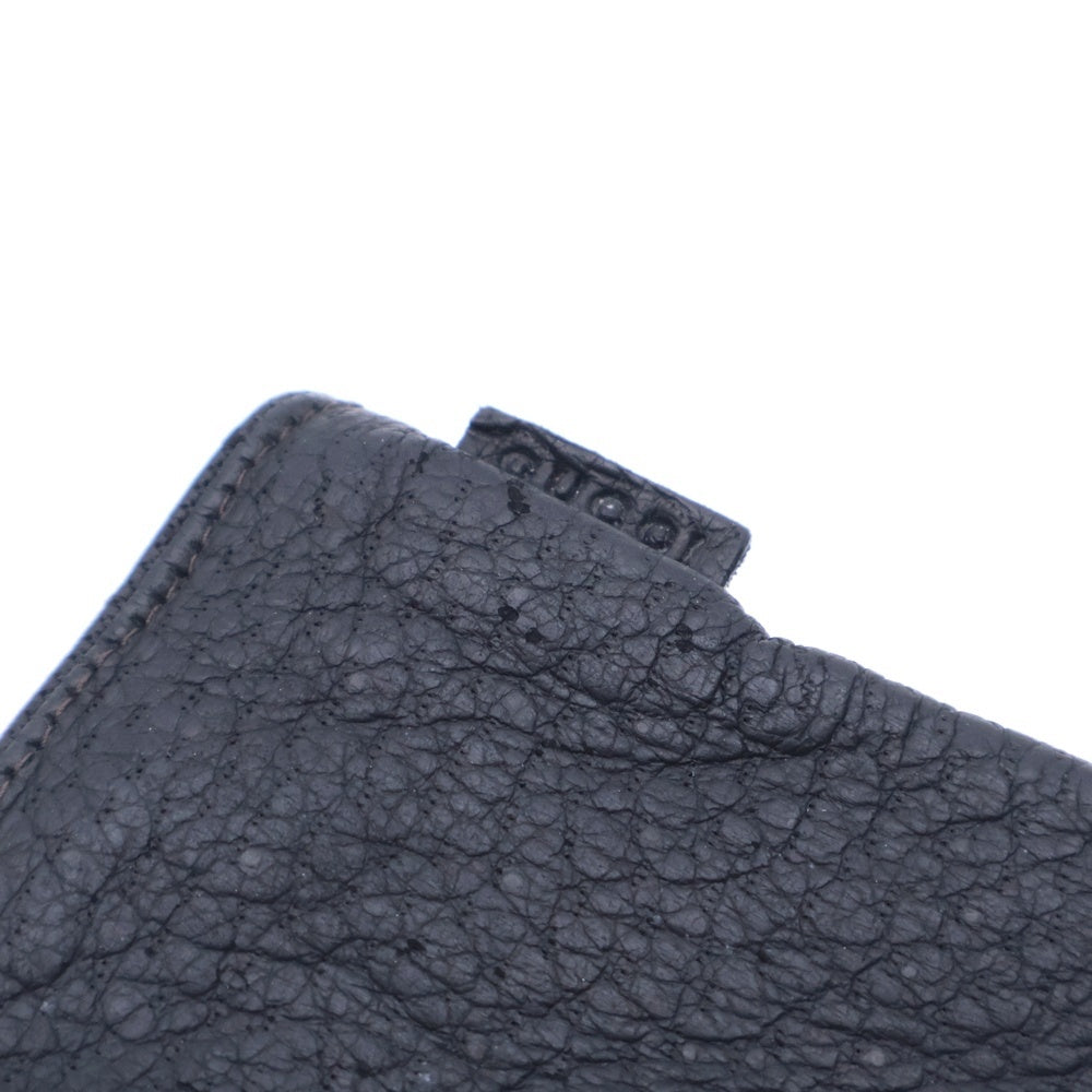 GUCCI(グッチ) レザーグローブ 手袋 ブラック