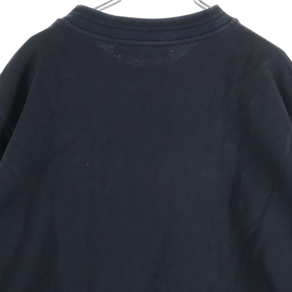 DOLCE & GABBANA(ドルチェアンドガッバーナ) DGエンブレムロゴ クルーネック スウェットトレーナー ブラック G9OW6Z