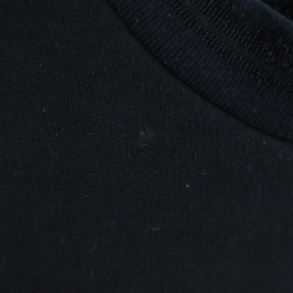 DOLCE & GABBANA(ドルチェアンドガッバーナ) DGエンブレムロゴ クルーネック スウェットトレーナー ブラック G9OW6Z