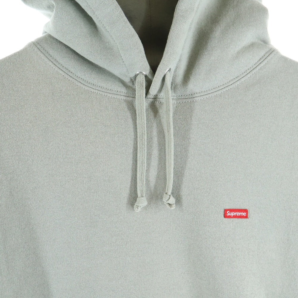 SUPREME(シュプリーム) 21SS Small Box Hooded Sweatshirt スモールボックスロゴ フーデッド スウェット プルオーバー パーカー カーキ