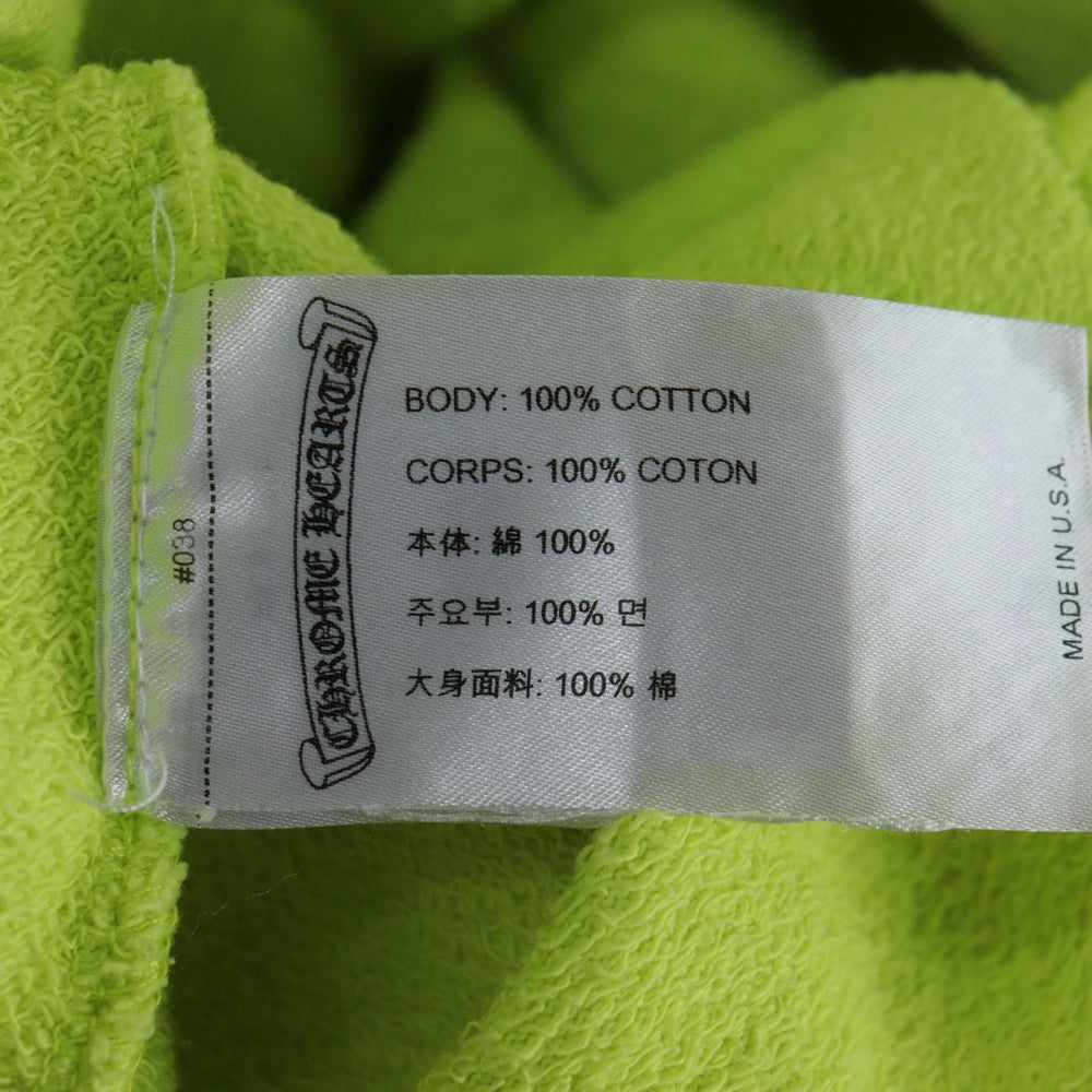 CHROME HEARTS(クロムハーツ) 22AW ×MATTY BOY PPO CHAIN GAME マッティボーイ チェーンゲーム クルーネック スウェットトレーナー イエロー