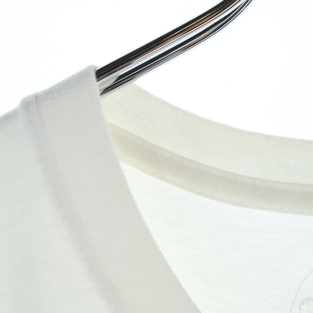 CHROME HEARTS(クロムハーツ) BACK CEMETERY CROSS TEE バックセメタリークロス 半袖Tシャツ カットソー ホワイト/ブルー