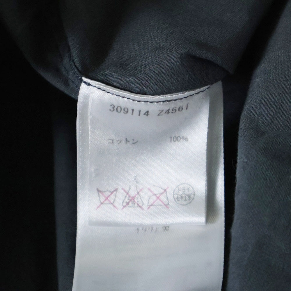 GUCCI(グッチ) フラワー総柄 スリム コットン 長袖シャツホ グレー 309114 Z4561