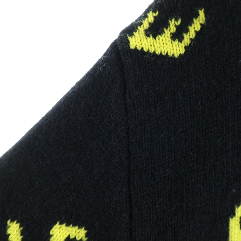 BALENCIAGA(バレンシアガ) 20AW オールオーバーロゴジャガード クルー