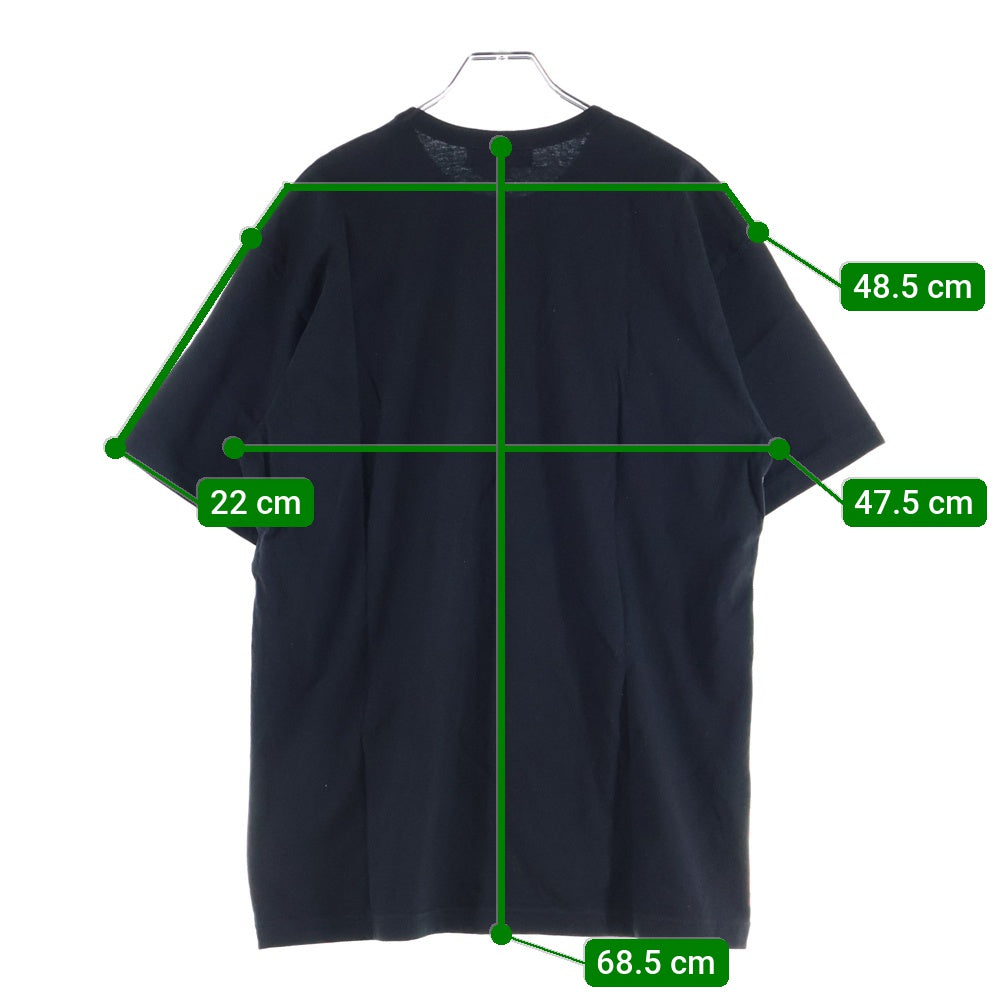 BLACK COMME des GARCONS(ブラックコムデギャルソン) 25SS ×NIKE ナイキ クルーネック 半袖Tシャツカットソー ブラック 1O-T102