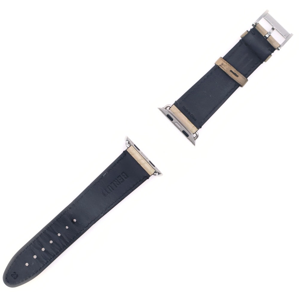 Berluti(ベルルッティ) カリグラフィ アップルウォッチ レザー ブレスレット ベージュ