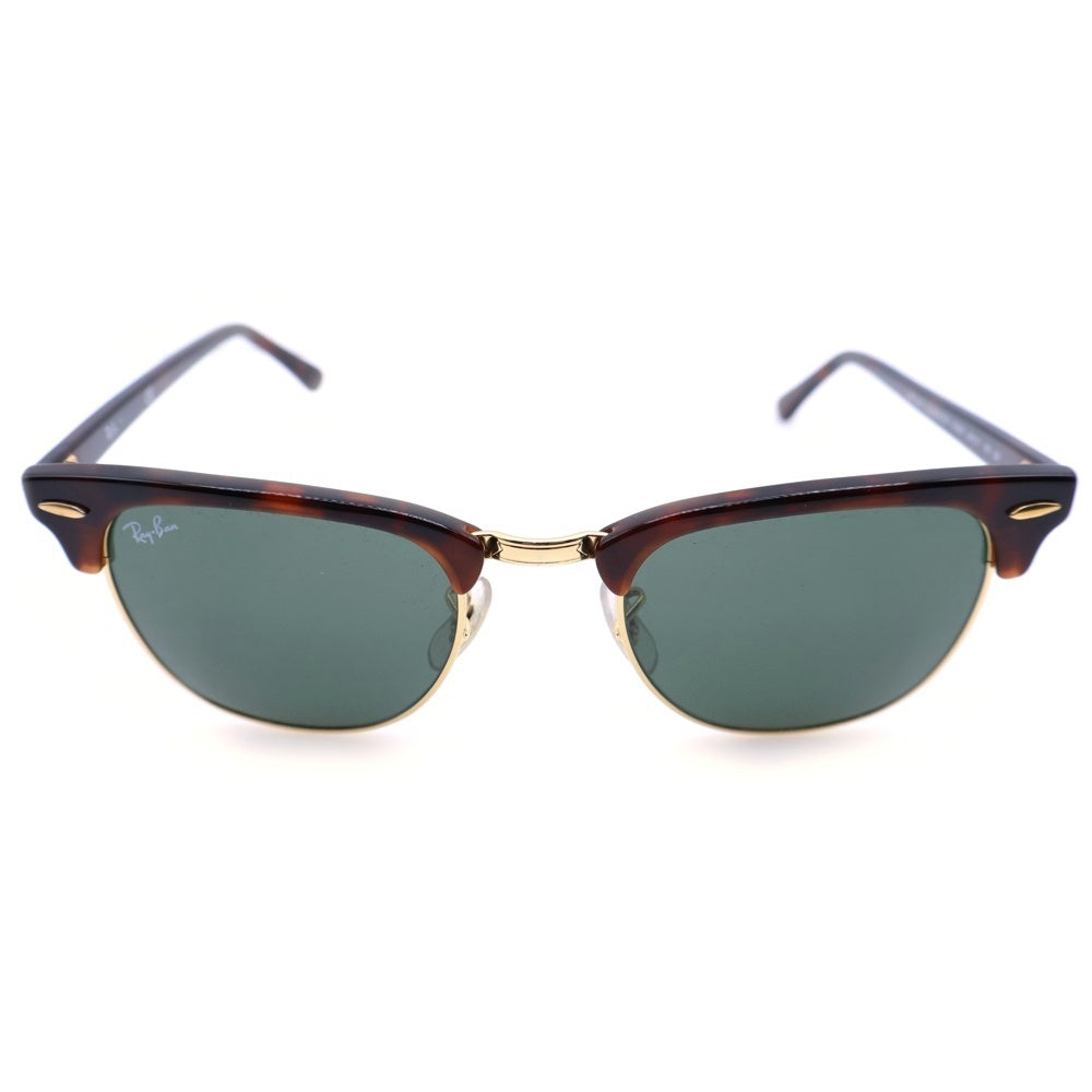 Ray Ban(レイバン) CLUBMASTER クラブマスター サングラス アイウェア メガネ ブラウン/ブラック