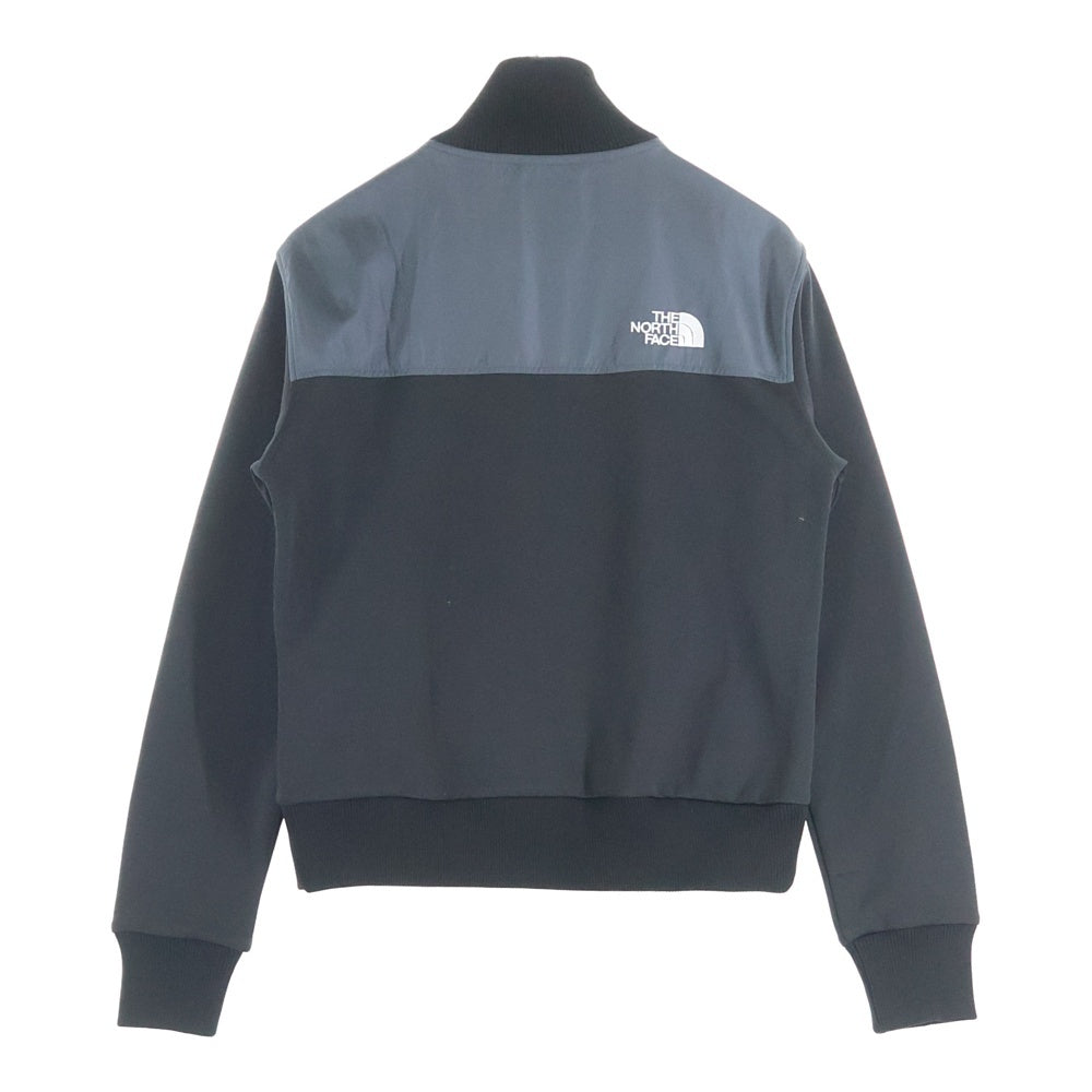 THE NORTH FACE(ザノースフェイス) DENALI TRACK JACKET フロントロゴ ジップアップジャケット ジャージ ブラック AT40850