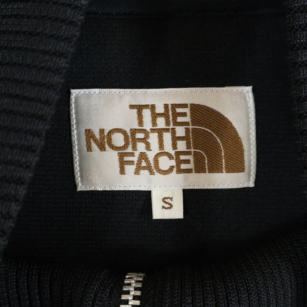 THE NORTH FACE(ザノースフェイス) DENALI TRACK JACKET フロントロゴ ジップアップジャケット ジャージ ブラック AT40850